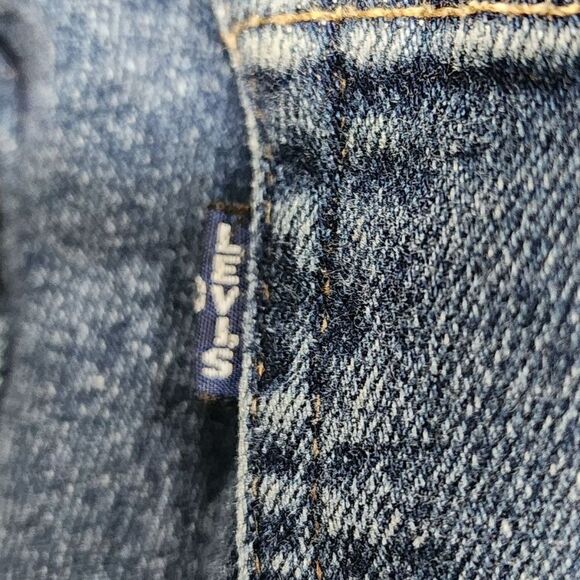 LEVI's Big "E" Made & Crafted 721 High Rise Skinny Size 28 - Picture 6 of 11